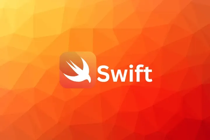 Swift logo con íconos de almacenamiento de datos iOS